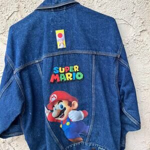 Super mario denim jacket